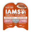 IAMS Perfect Portions Grain Free Healthy Paté Adult Wet Cat Food Salmon 24ea/2.6 oz, 24 pk