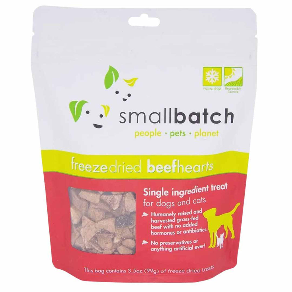 Small Batch Freeze Dried Beef Hearts - 35oz for your Pet Dog with Pet Store X!