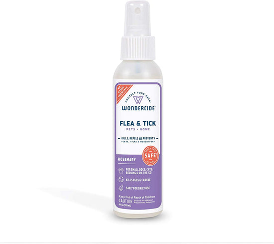 Wondercide Flea Tick And Mosquito Control Spray 4 oz-Rosemary for your Pet Dog with Pet Store X.