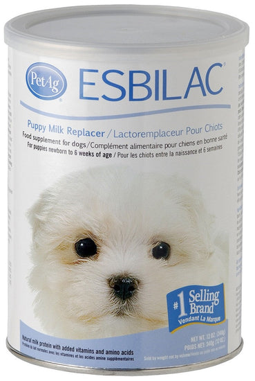 Esbilac Puppy Milk Replacer Powder 1ea/12 oz for your Pet Dog with Pet Store X.