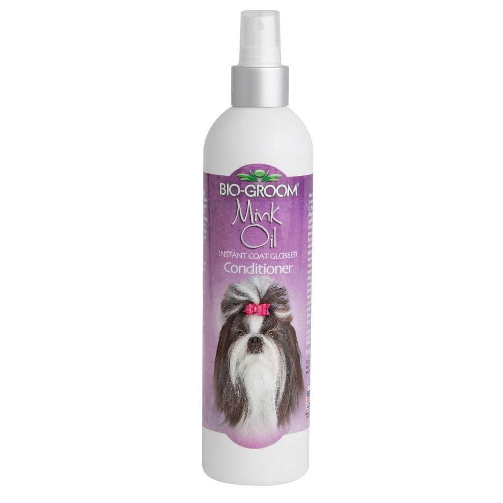 Bio Groom Mink Oil Conditioner Spray 1ea/12 fl oz for your Pet Dog with Pet Store X.