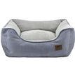 Tall Tails Dog Bolster Bed Charcoal Medium for your Pet Dog with Pet Store X.