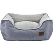 Tall Tails Dog Bolster Bed Charcoal Large for your Pet Dog with Pet Store X.