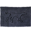 Tall Tails Dog Wet Paw Bath Mat Charcoal