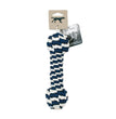 Tall Tails Dog Braided Bone Navy 9 Inches