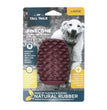 Tall Tails Dog Natural Rubber Pinecone 4 Inch