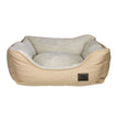 Tall Tails Dog Bolster Bed Khaki Large for your Pet Dog with Pet Store X.