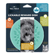 Tall Tails Dog Lickable Reward Dish 6 Inches for your Pet Dog with Pet Store X.