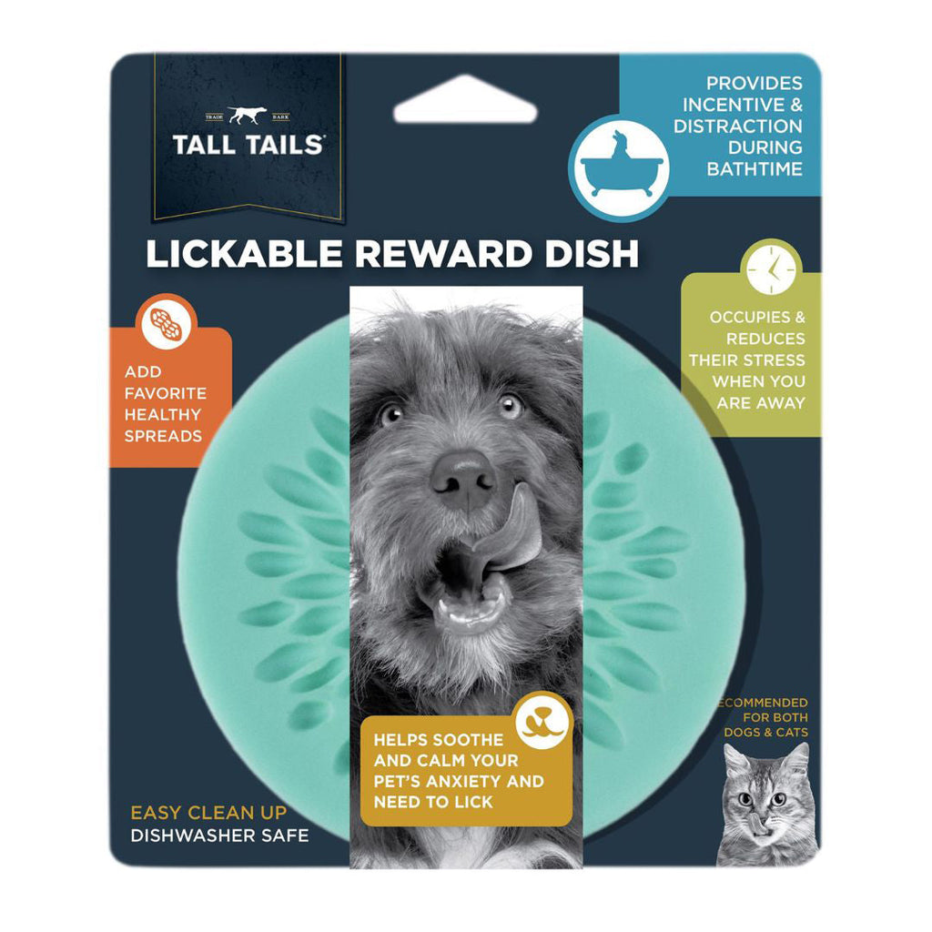 Tall Tails Dog Lickable Reward Dish 6 Inches