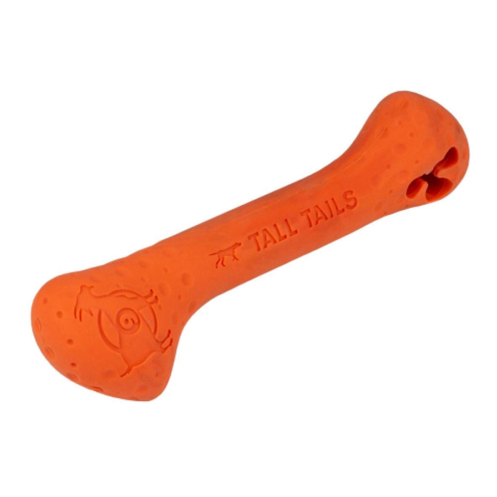 Tall Tails Dog Goat Bone Orange 9 Inch