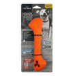 Tall Tails Dog Goat Bone Orange 9 Inch for your Pet Dog with Pet Store X.