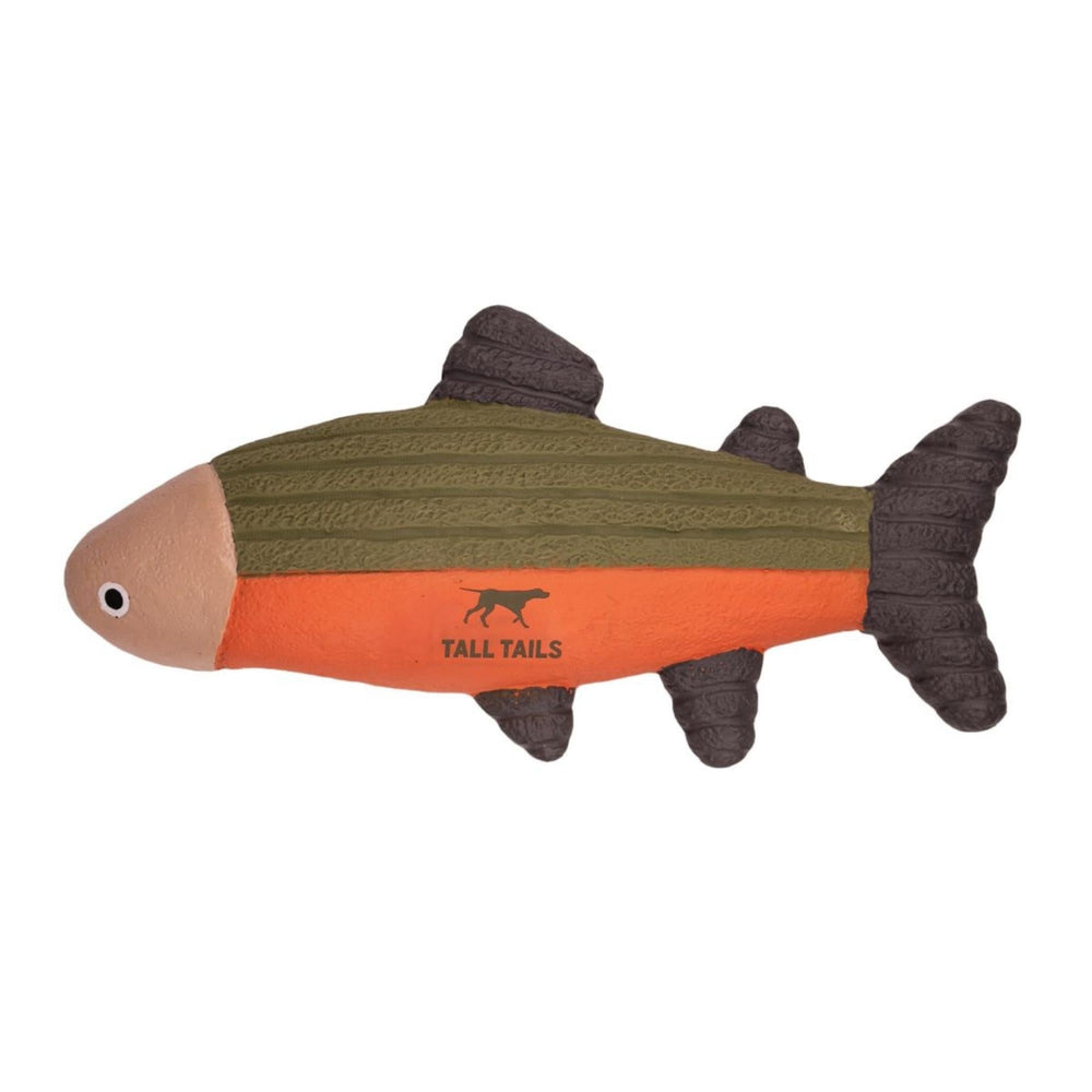 Tall Tails Dog Squeaker Latex Fish 8 Inch