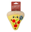 Territory Dog Plush Squeaker Pizza 6 Inch