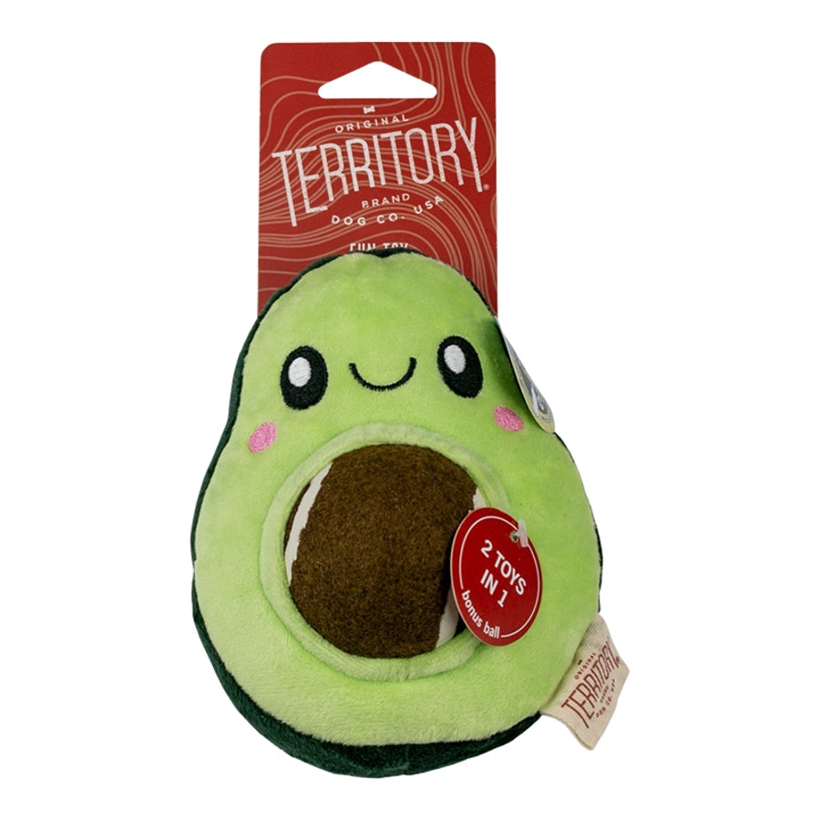 Territory Dog 2-In-1  Plush Avocado 5.5 Inch