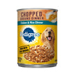 Pedigree Chopped Ground Dinner Adult Wet Dog Food Chicken & Rice 13.2oz. (Case of 12)