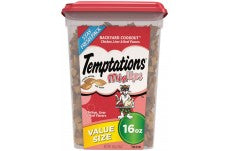 Temptations MixUps Crunchy & Soft Adult Cat Treats Backyard Coookout 1ea/16oz for your Pet Cat with Pet Store X!