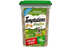 Temptations MixUps Crunchy & Soft Adult Cat Treats Catnip Fever 1ea/16oz for your Pet Cat with Pet Store X!