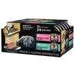 Sheba Perfect Portions Cuts in Gravy Wet Cat Food Variety Pack (Gourmet Salmon, Sustainable Tuna) 2.6oz 12pk