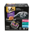 Sheba Perfect Portions Pate Wet Cat Food Seafood Variety Pack (Salmon, Seafood, Whitefish/Tuna) 2.65oz