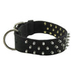 Omni Pet Bravo Nylon Spiked Dog Collar Black 21in.