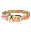 Omni Pet Leather Paisley Dog Collar Sand 3/4 x 16in.