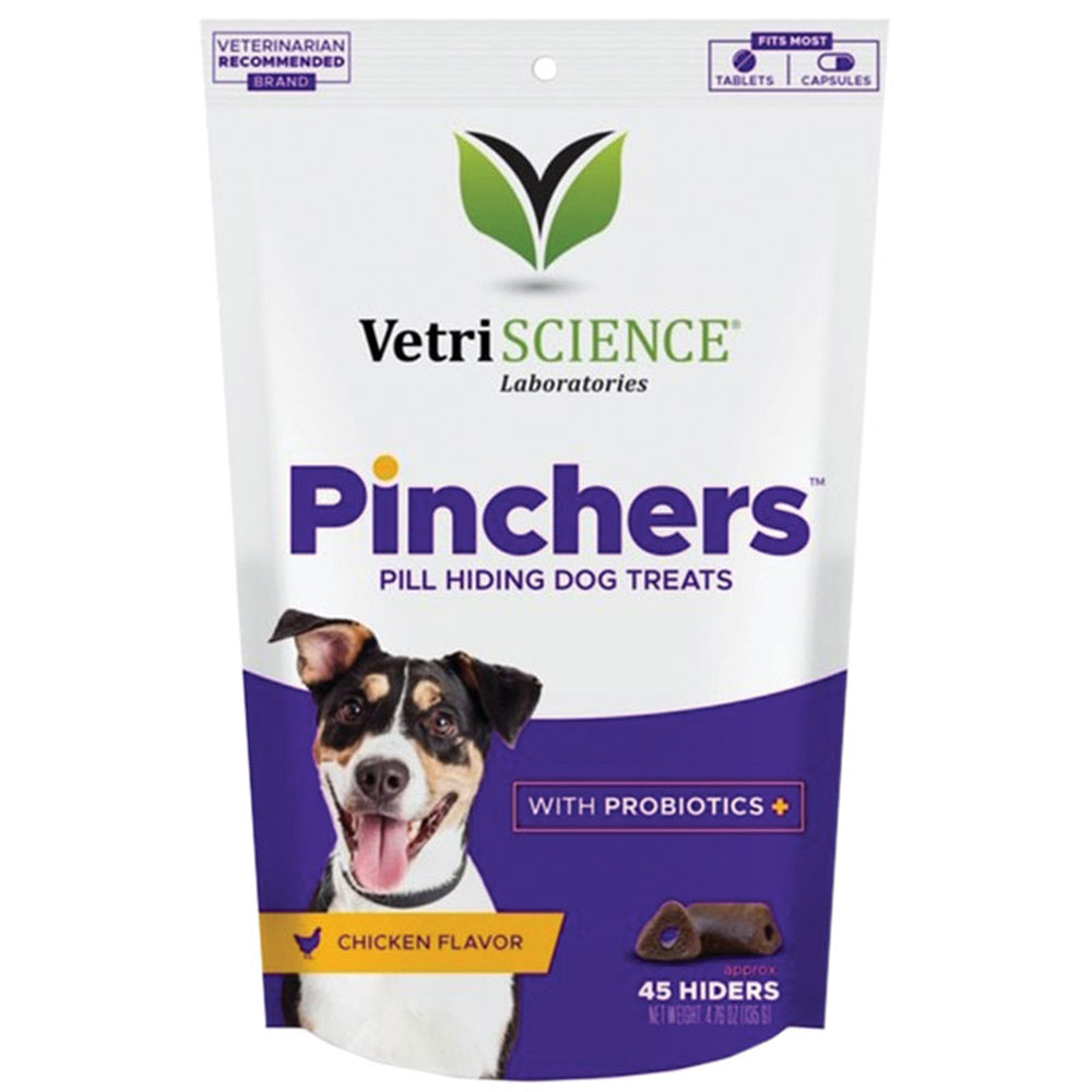 Vetri-Science Dog Pinchers Pill Hiding Treat Chicken 4.73oz.