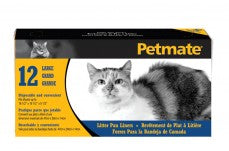 Petmate Litter Pan Liners Clear 1ea/12 ct, LG