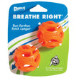 Chuckit! Breathe Right Dog Toy Fetch Ball Orange 1ea/2 pk, SM