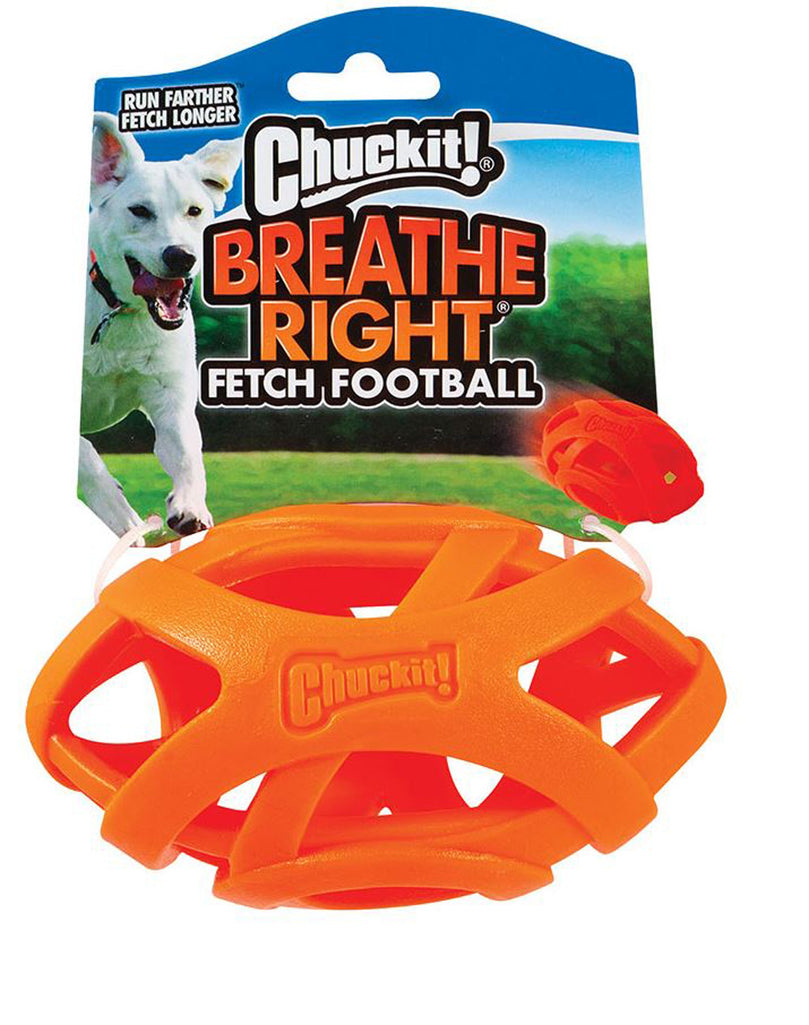 Chuckit! Air Fetch Football Dog Toy 1ea/MD for your Pet Dog with Pet Store X.