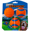 Chuckit! Fetch Medley Balls Gen 3 Dog Toy 1ea/MD