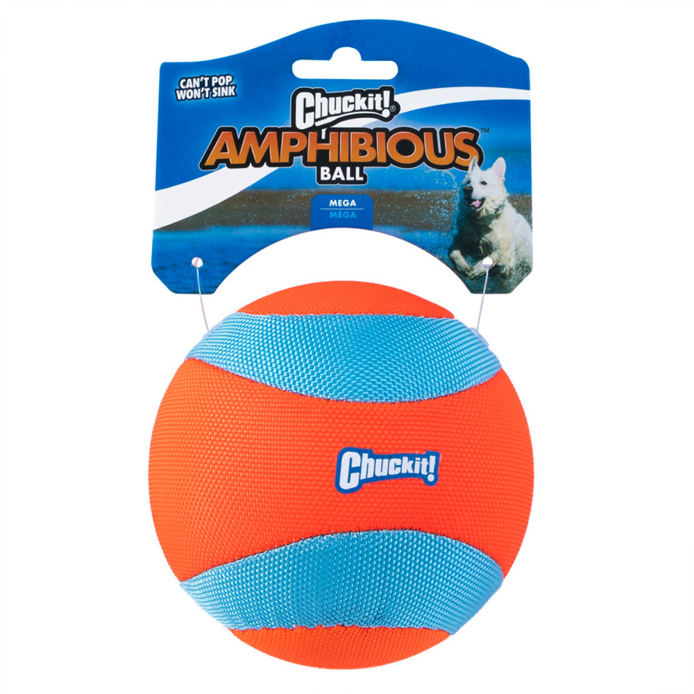 Chuckit! Mega Amphibious Ball Dog Toy 1ea/LG for your Pet Dog with Pet Store X.