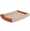 Aspen Self Warming Bolster Dog Mat Barn Red, Cream 1ea/16 in X 9 in