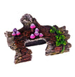 Blue Ribbon Pet Products Log Hideaway w/Vines Ornament 1ea/One Size for your Pet Fish with Pet Store X!