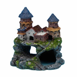 Penn-Plax Enchanted Castle Aquarium Ornament Multi-Color 1ea/5 in, SM