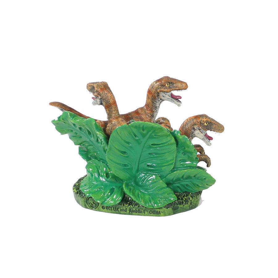 Penn-Plax Jurassic Park Aquarium Velociraptors Decor 1ea/Mini