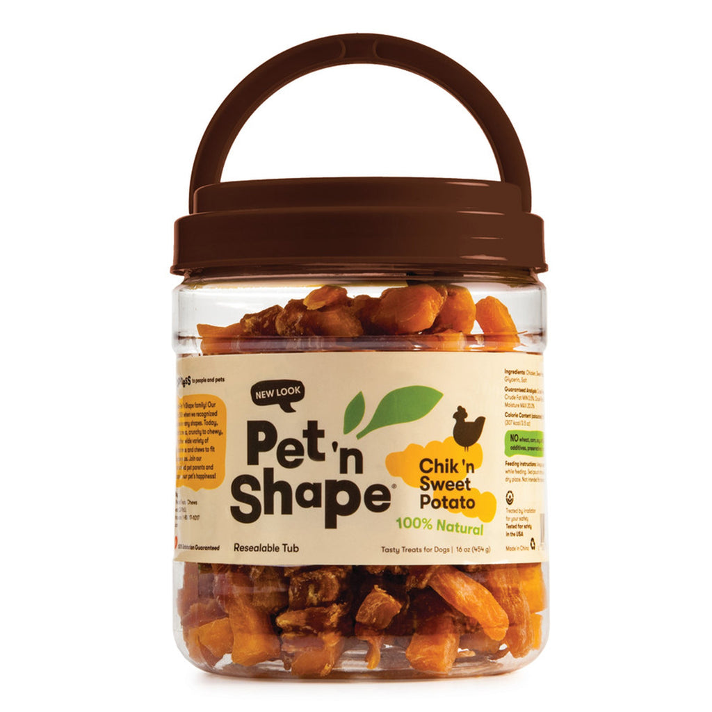 Pet 'N Shape Chik 'n Sweet Potato Dog Treat 1ea/16 oz