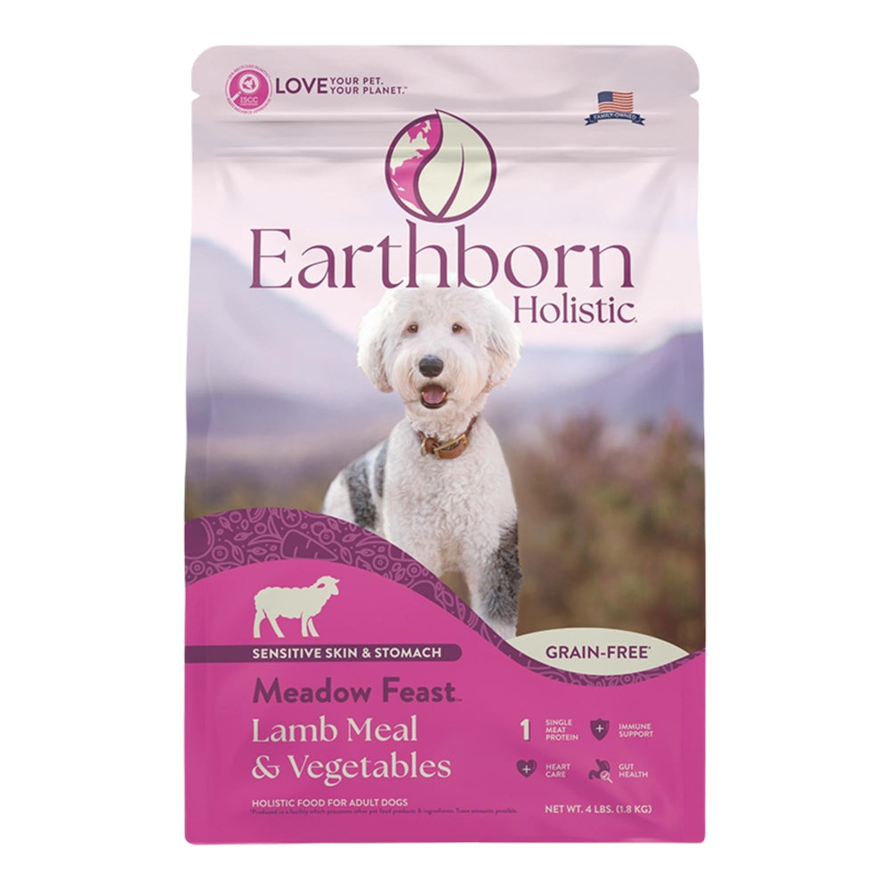 Earthborn Dog Grain Free Meadow Feast 4Lb for your Pet Dog with Pet Store X!