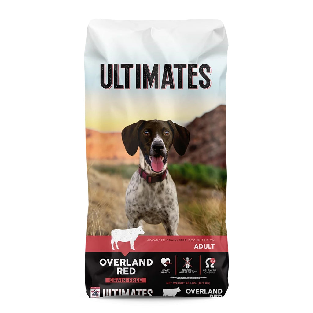 Ultimates Overland Red Grain Free Dog Food Beef 5 Lb