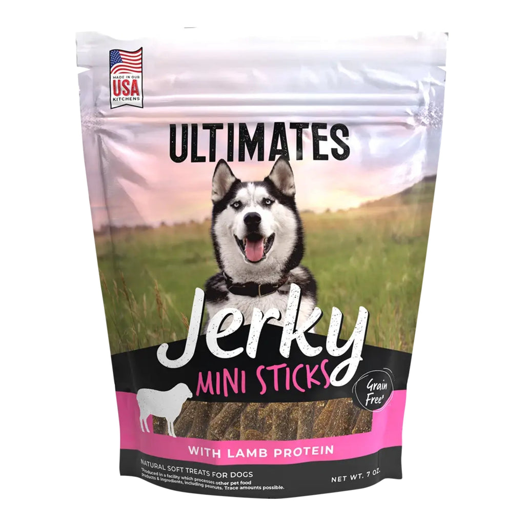 Ultimates Jerky Mini Sticks Lamb 7oz.