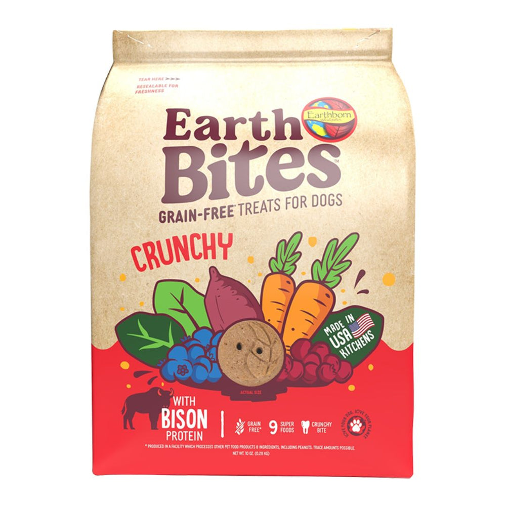 Earthborn Dog Grain Free earthbites Bison 10oz for your Pet Dog with Pet Store X!