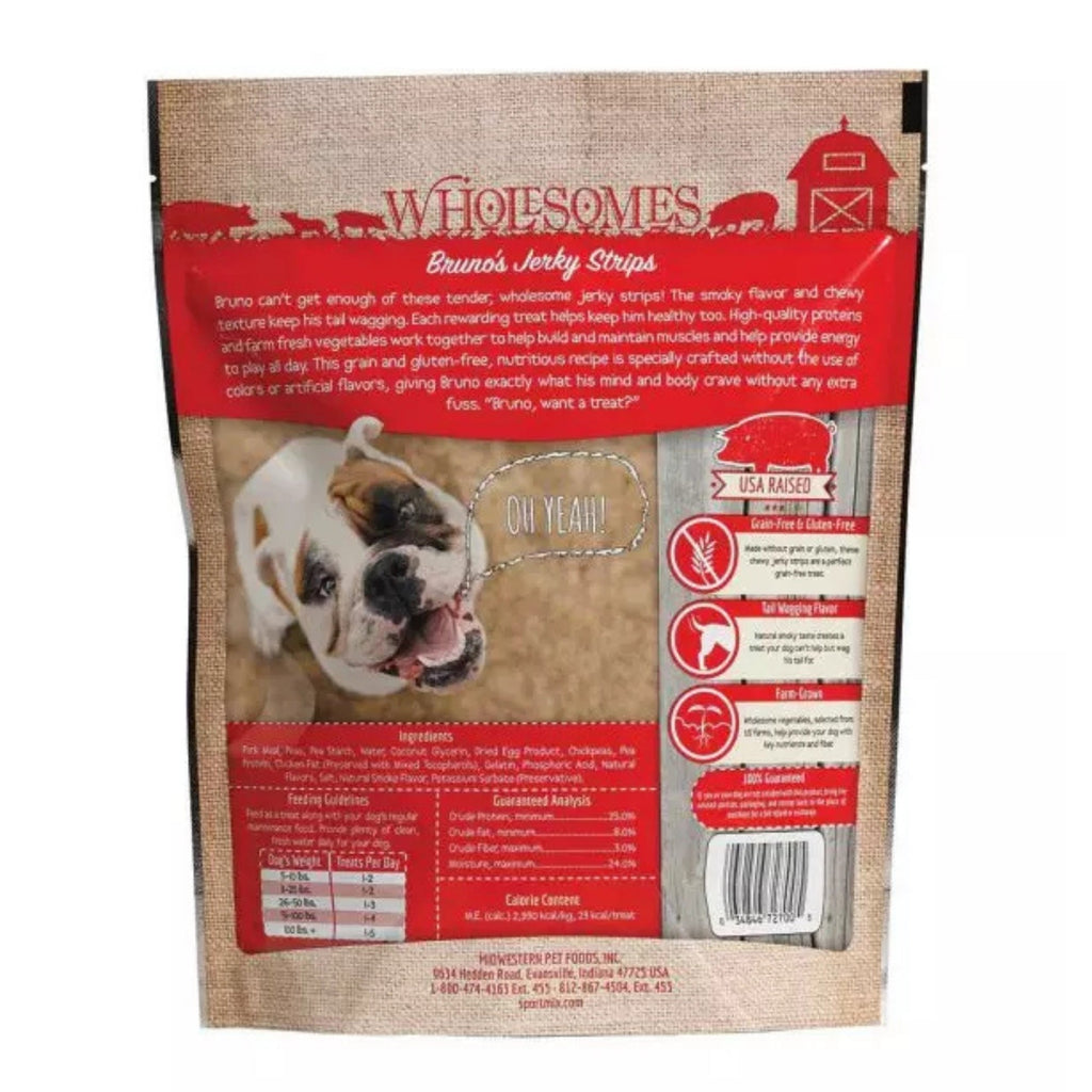 Wholesomes Grain Free Moist Treats For Dogs Pork 25oz.