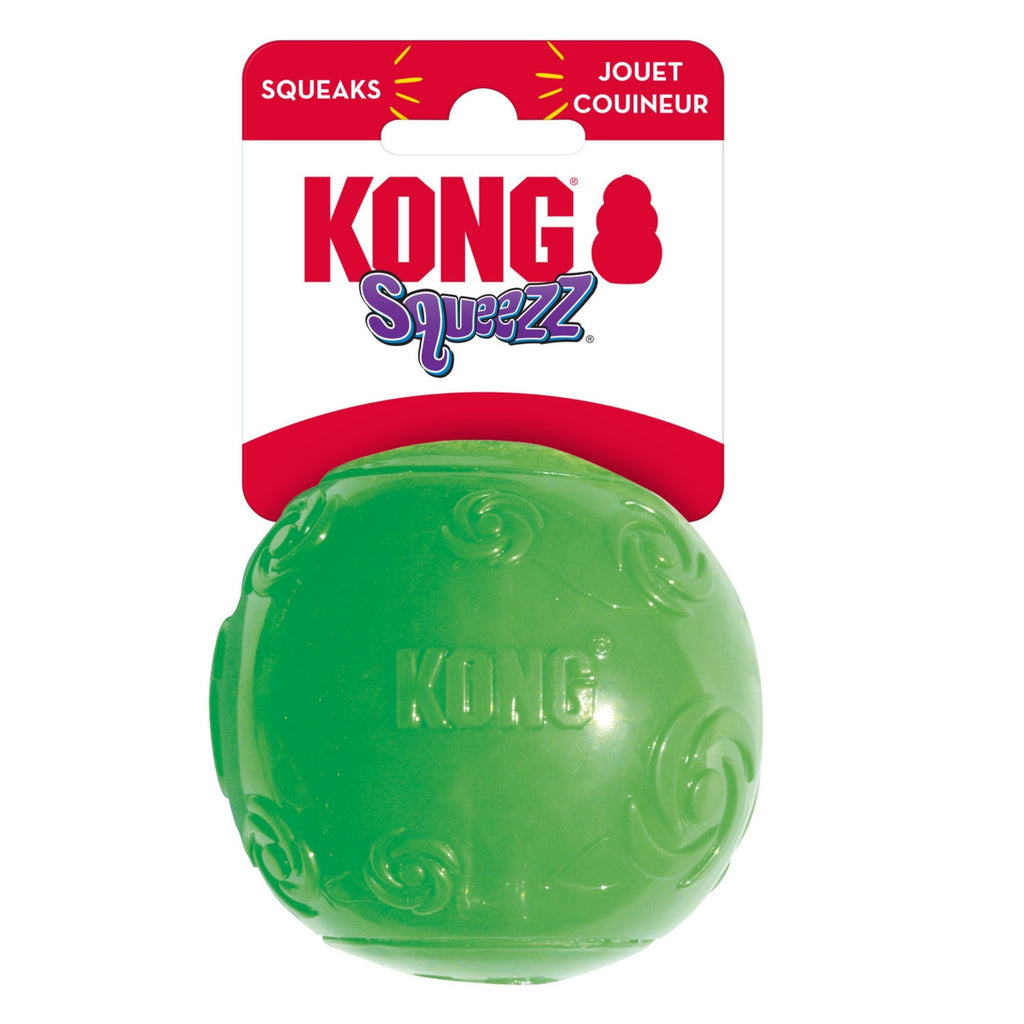 KONG Squeezz Ball Dog Toy Color Assorted 1ea/XL