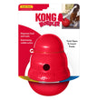 KONG Wobbler Food and Treat Dispenser Dog Toy Red 1ea/SM