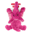 KONG Cozie Elmer Elephant Plush Dog Toy Pink 1ea/MD