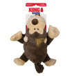 KONG Cozie Spunky Monkey Plush Dog Toy Brown 1ea/MD