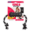 KONG Extreme Dental with Rope Dog Toy Black 1ea/MD