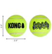 KONG Air Dog Squeaker Dog Toy Balls 1ea/6 pk, MD