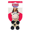 KONG Wiggi Cow Dog Toy 1ea/SM