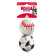 KONG Sport Balls Cat Toy Assorted 1ea/SM, 2 pk