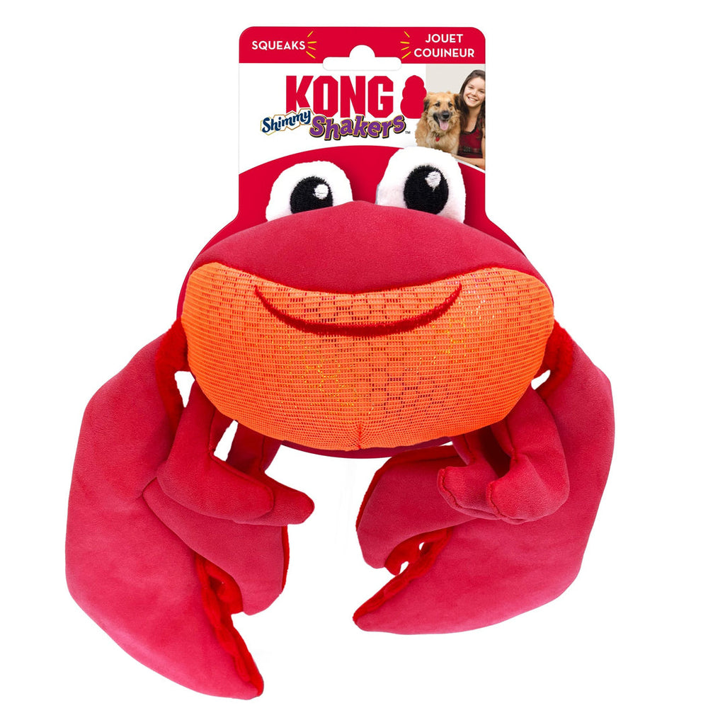 KONG Shakers Shimmy Dog Toy Crab 1ea/MD